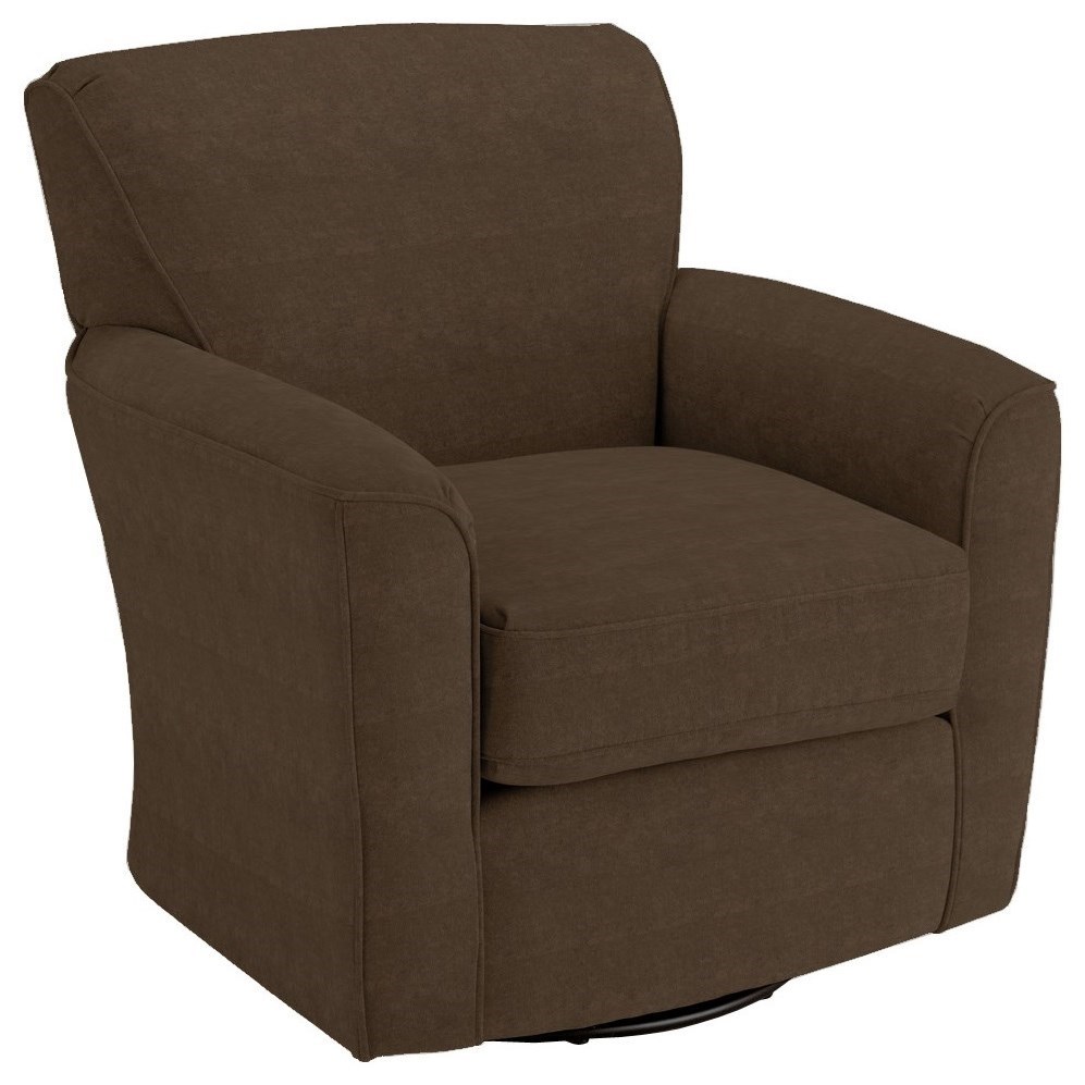 Best Home Furnishings Swivel Barrel Chairs 2888 Kaylee Swivel Barrel